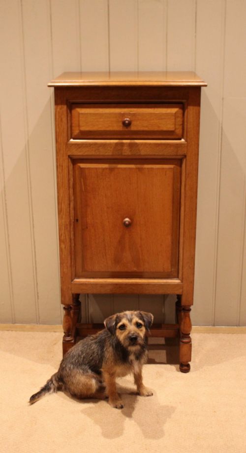 EDWARDIAN OAK SIDE CABINET - ADDITIONAL PHOTO 5