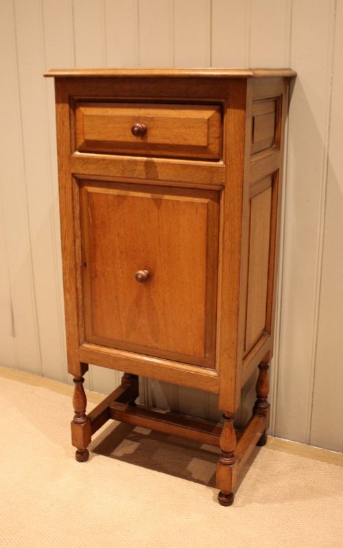 EDWARDIAN OAK SIDE CABINET - ADDITIONAL PHOTO 10