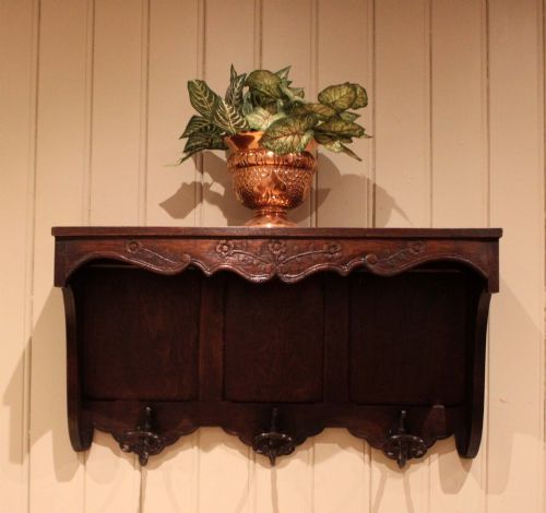 FRENCH OAK COAT HOOKS - ADDITIONAL PHOTO 4