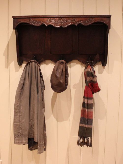 FRENCH OAK COAT HOOKS - ADDITIONAL PHOTO 6