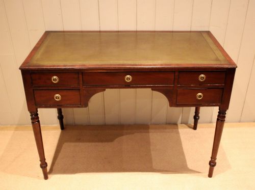 Late Regency Mahogany Writing Table