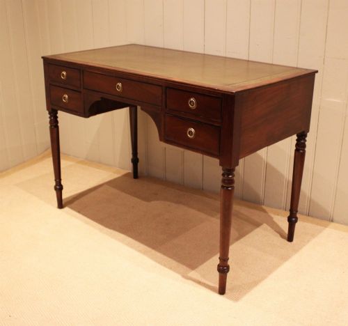 fig 1. Late Regency Mahogany Writing Table