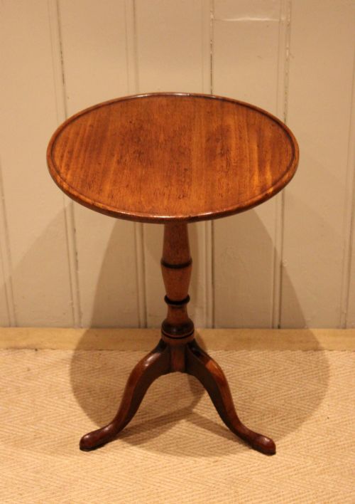 Mahogany Tilt Top Wine Table