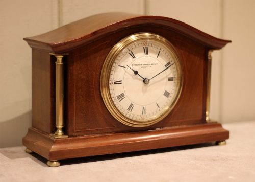 Early 20th Century Mahogany Timepiece Mantel Clock