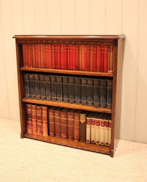 Small Oak Open Bookcase