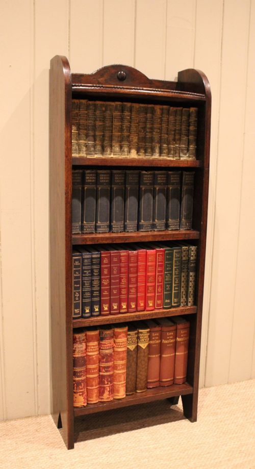 Oak Open Bookcase
