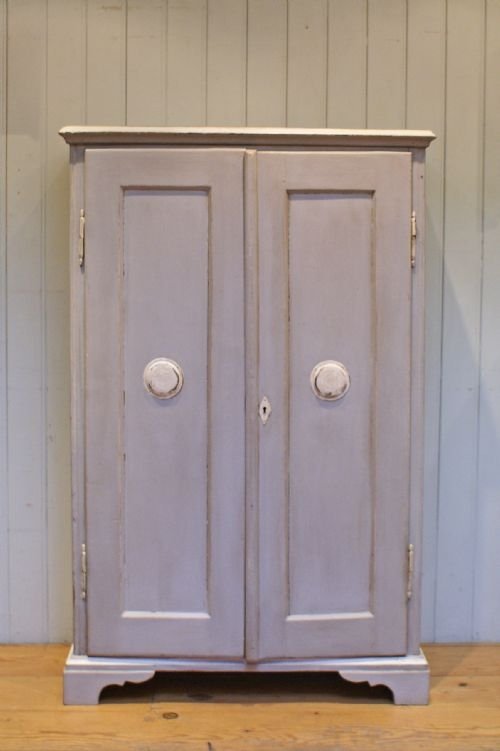 Late 19th Century Painted Continental Cupboard