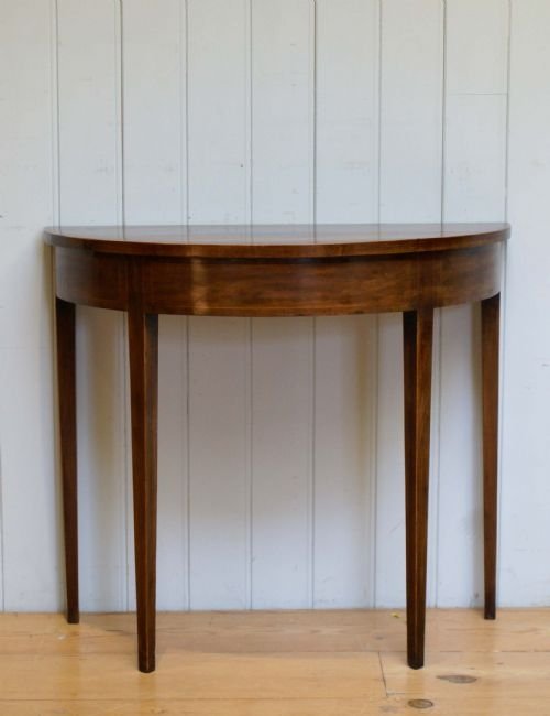 Early 19th Century Demi Lune Side Table