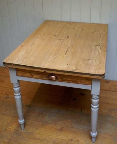 Victorian Solid Pine Farmhouse Table