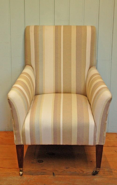 Edwardian Beechwood Framed Occassional Chair