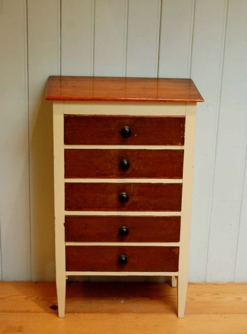 Victorian Painted Pine Chest