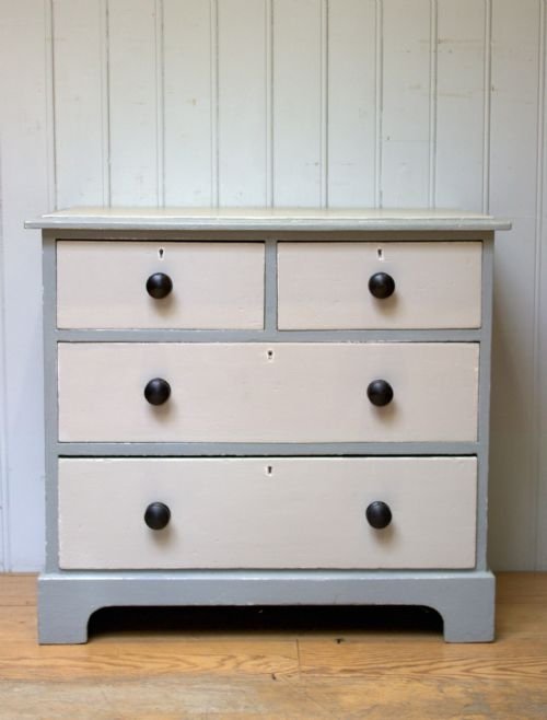 Late Victorian Painted Chest of Drawers