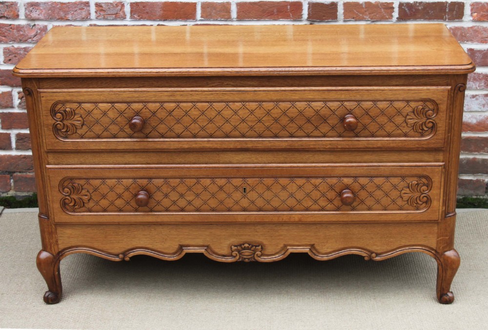 French Oak Chest Of Drawers