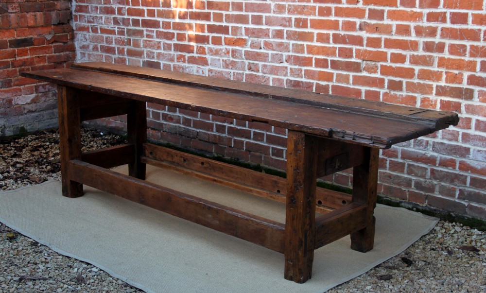 Mid 19th Century Long Workbench 