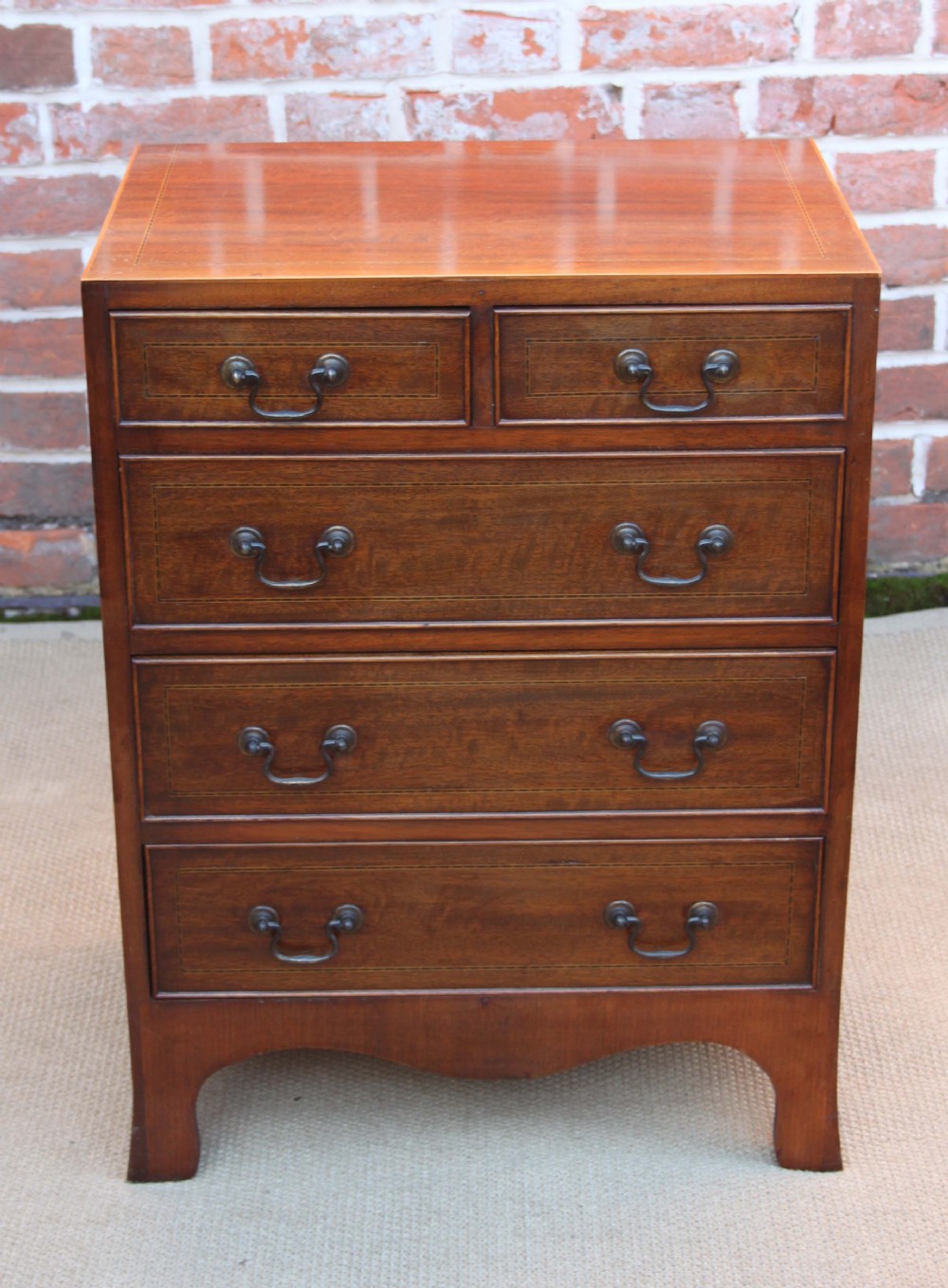 Small Mahogany Chest Of Drawers