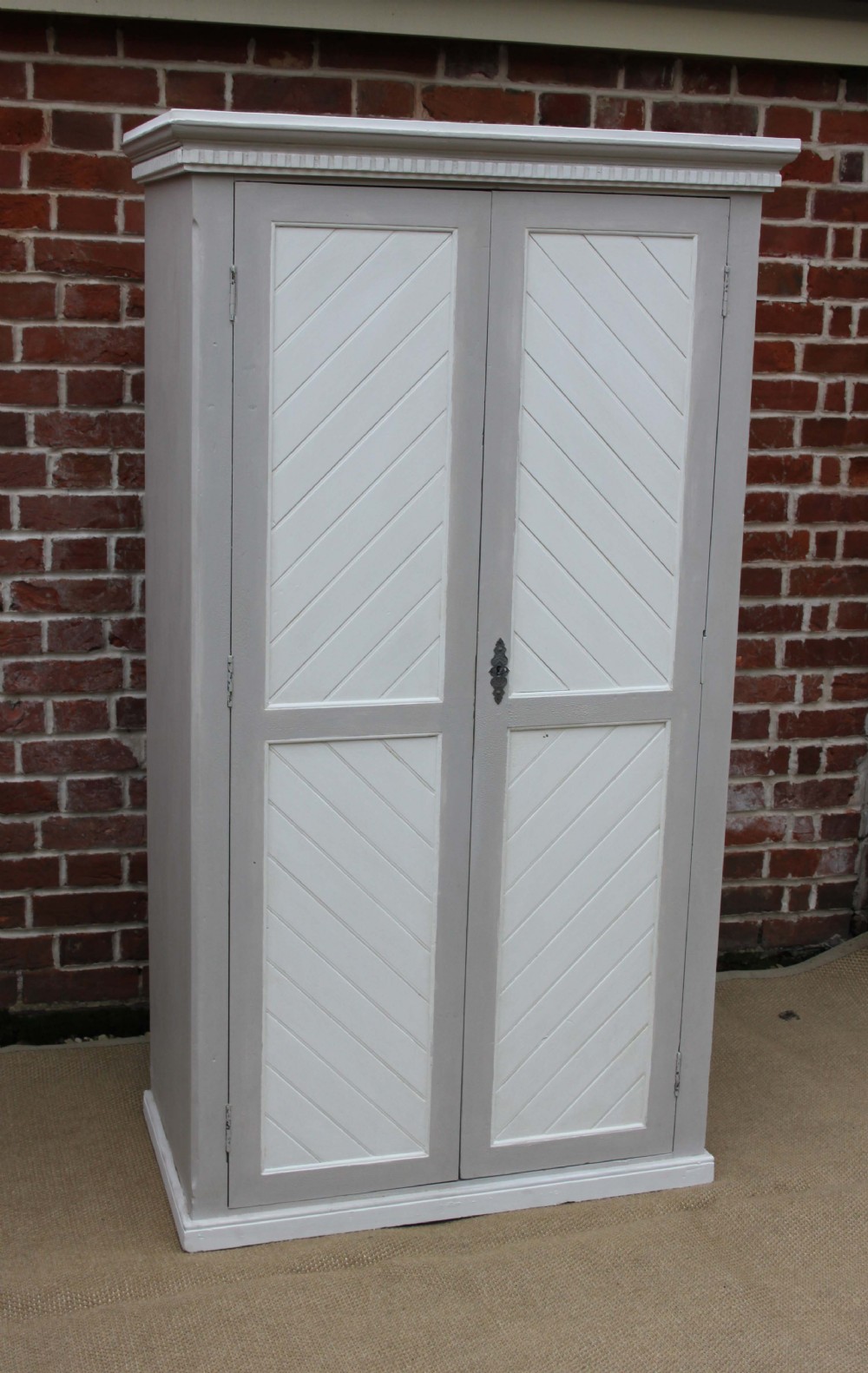 Painted Two Door Wardrobe