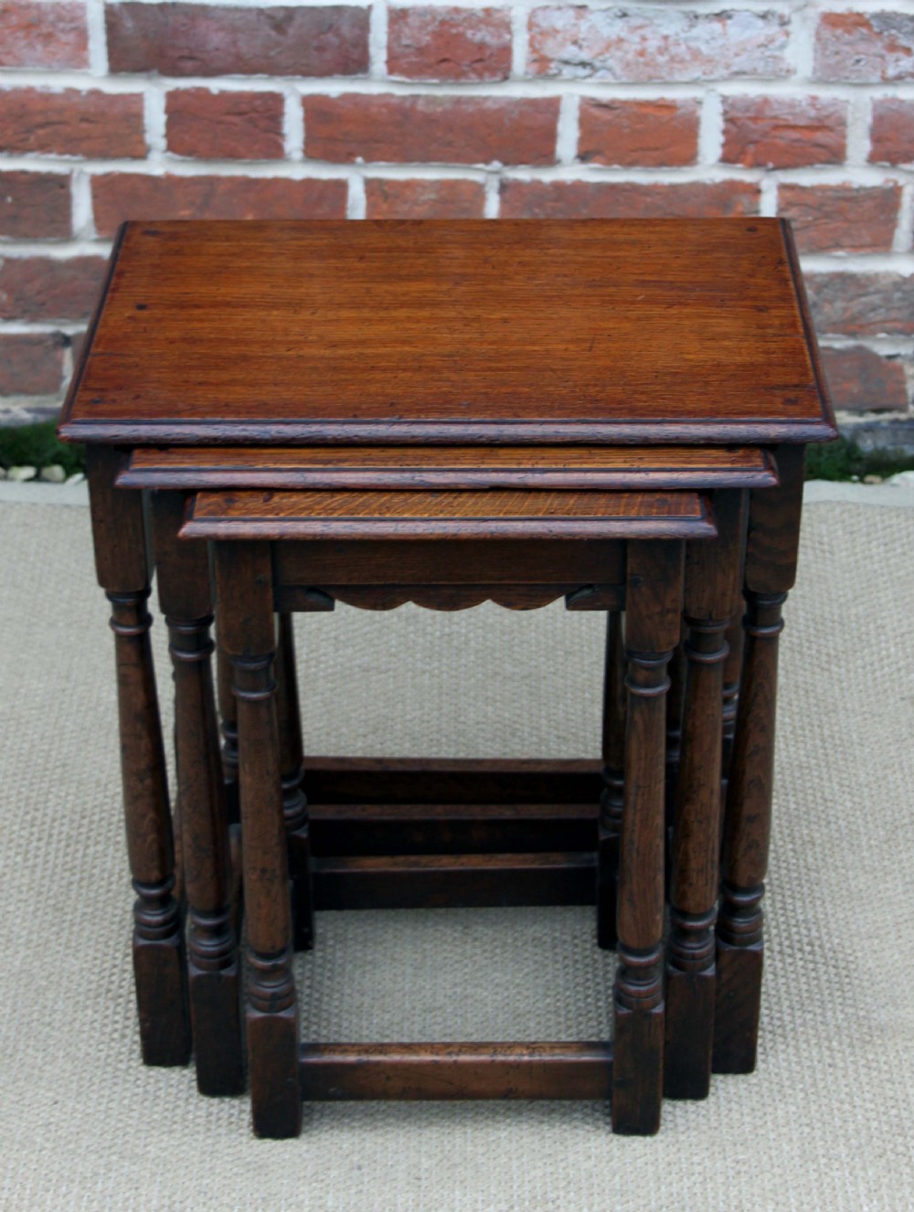Nest Of Oak Tables
