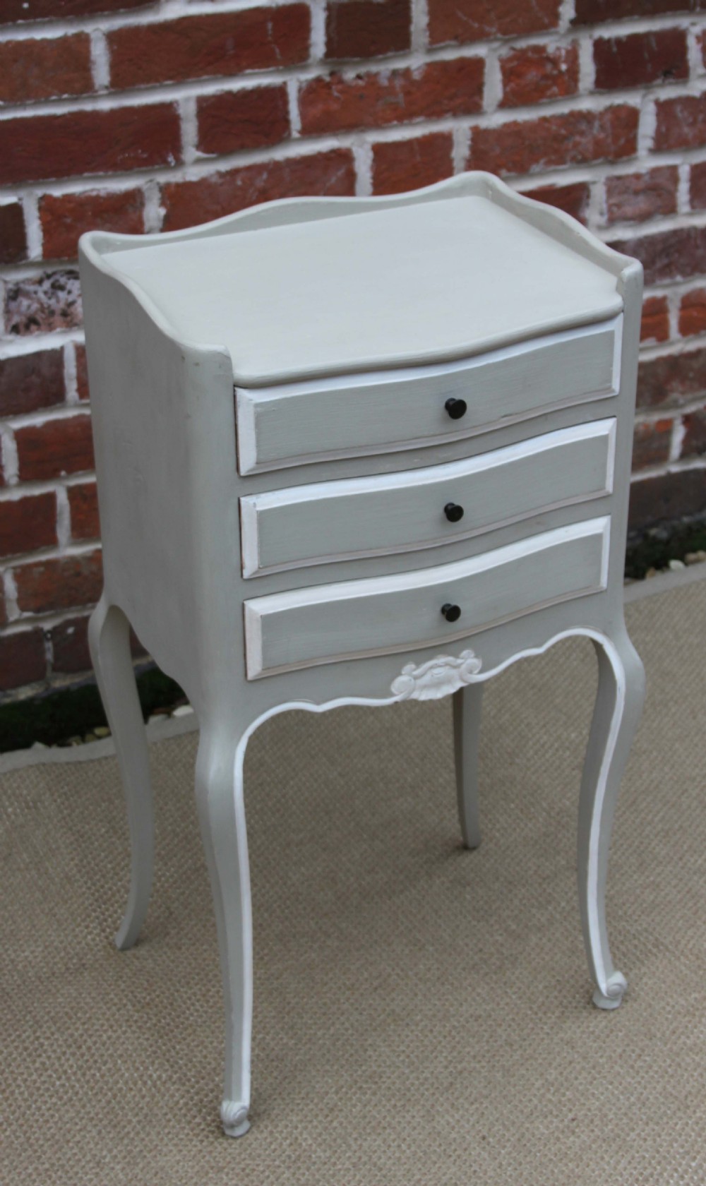 #1920s Painted Bedside Cabinet