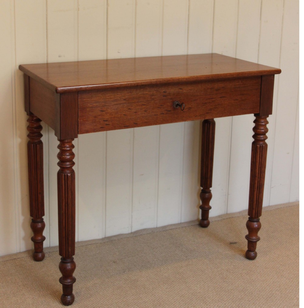 Light Oak Hall Table