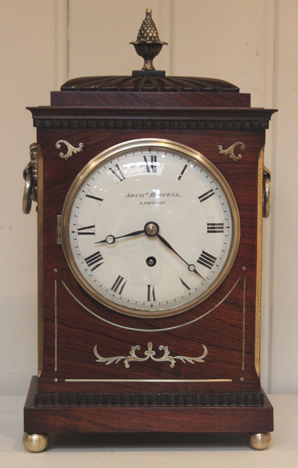 Small Regency Bracket Clock