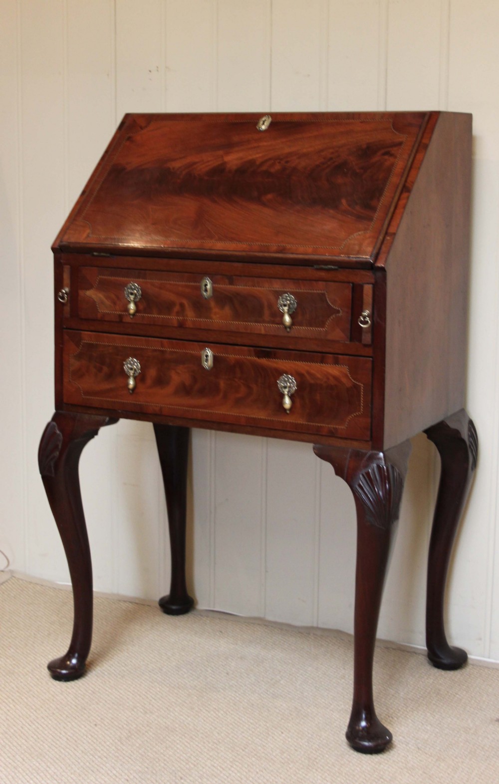 Inlaid Mahogany Bureau