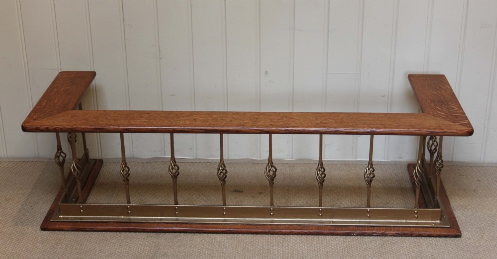 Arts And Crafts Solid Oak Club Fender