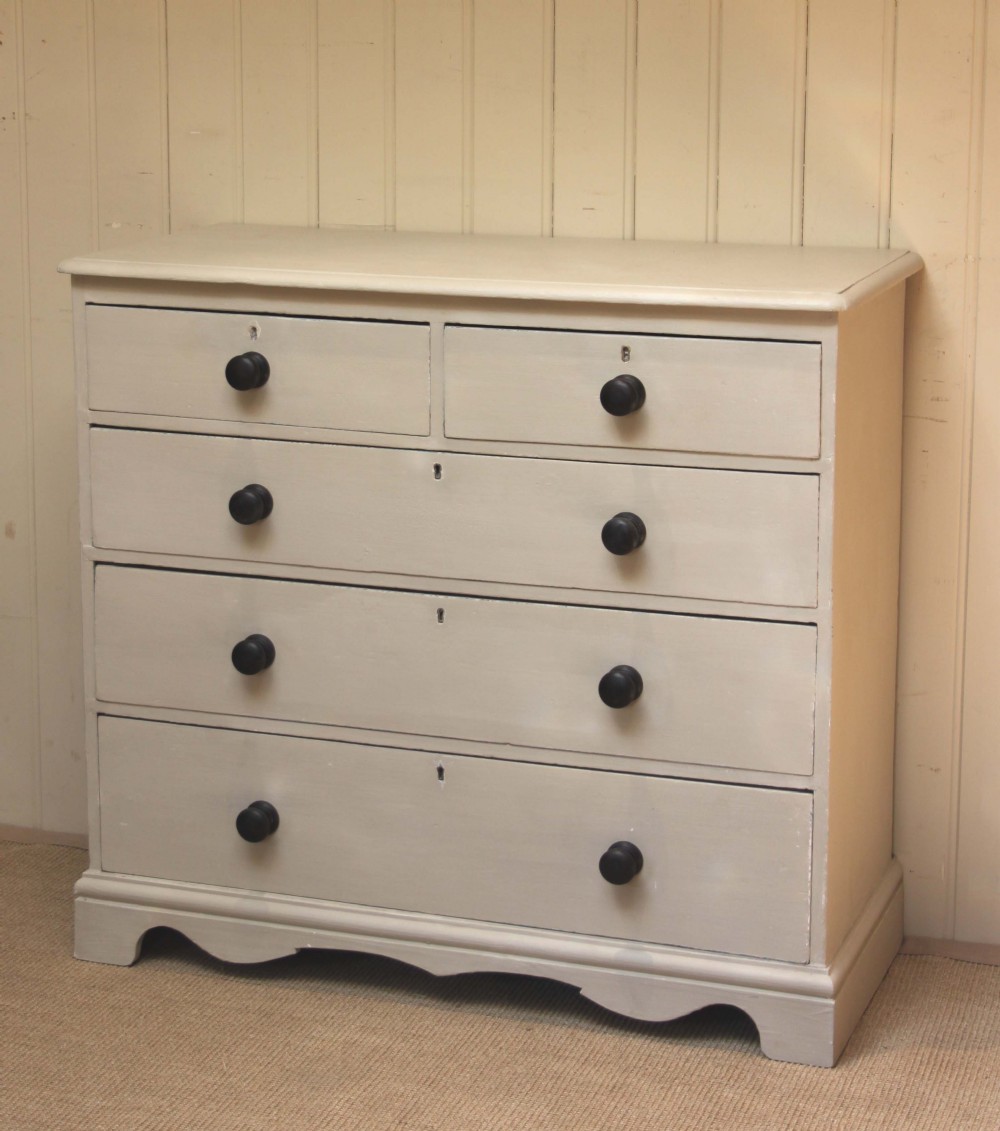 Victorian Painted Chest Of Drawers 