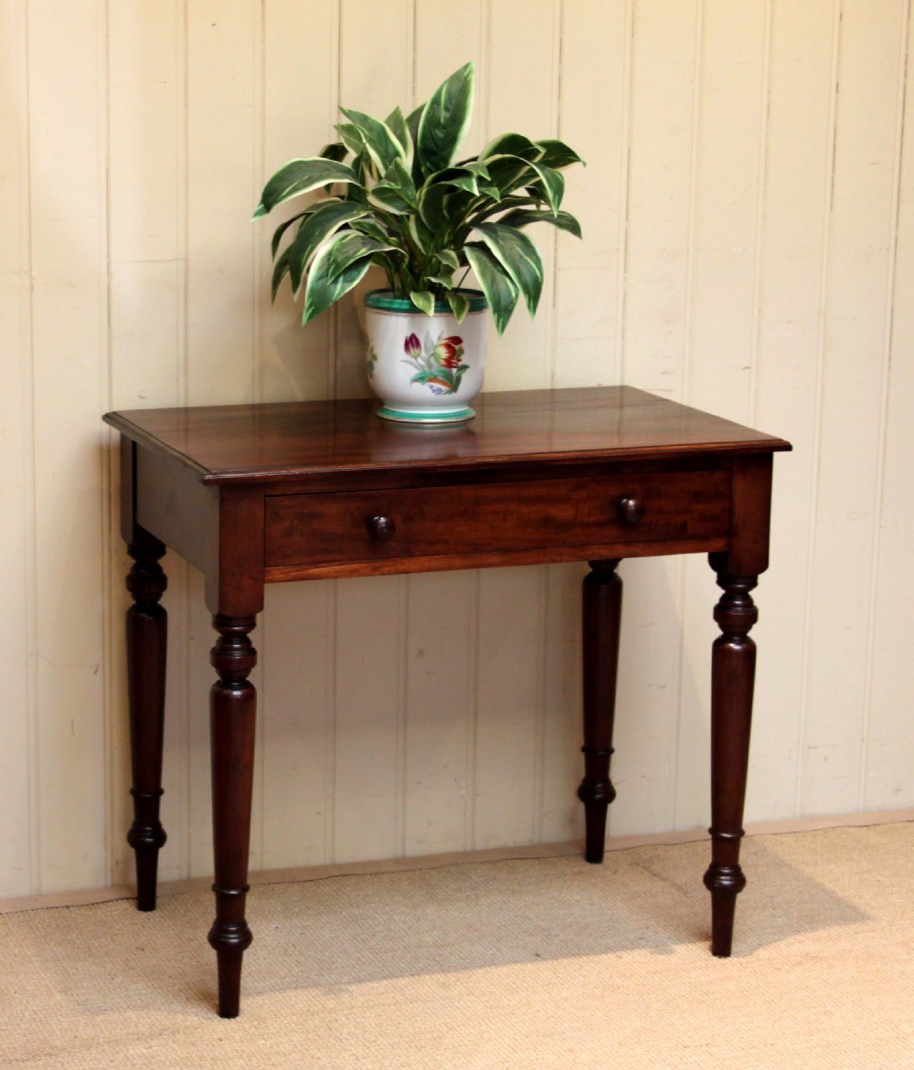 Late Victorian Mahogany Side Table