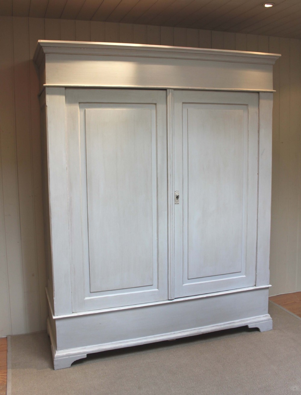 Late 19th Century Continental Painted Wardrobe