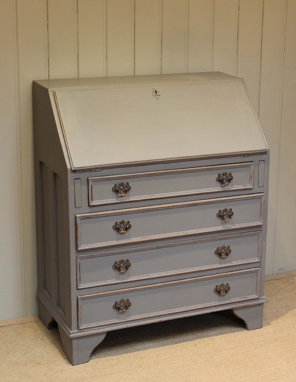 1920s Four Drawer Painted Bureau