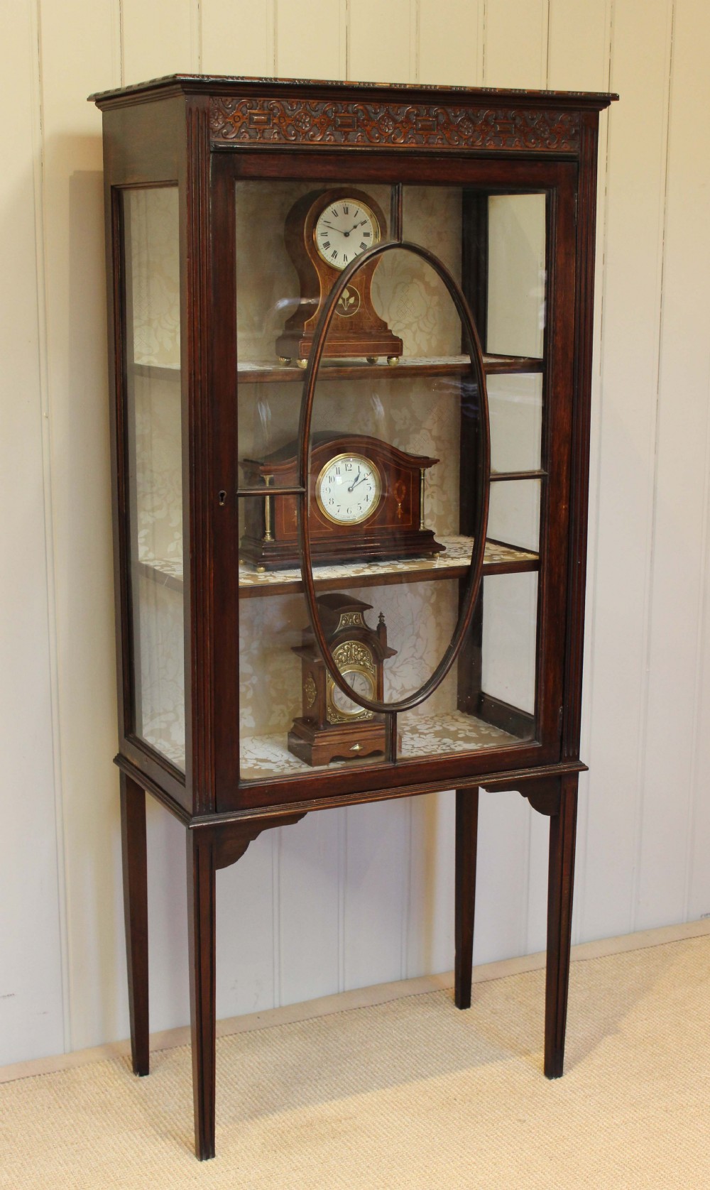 Mahogany Display Cabinet