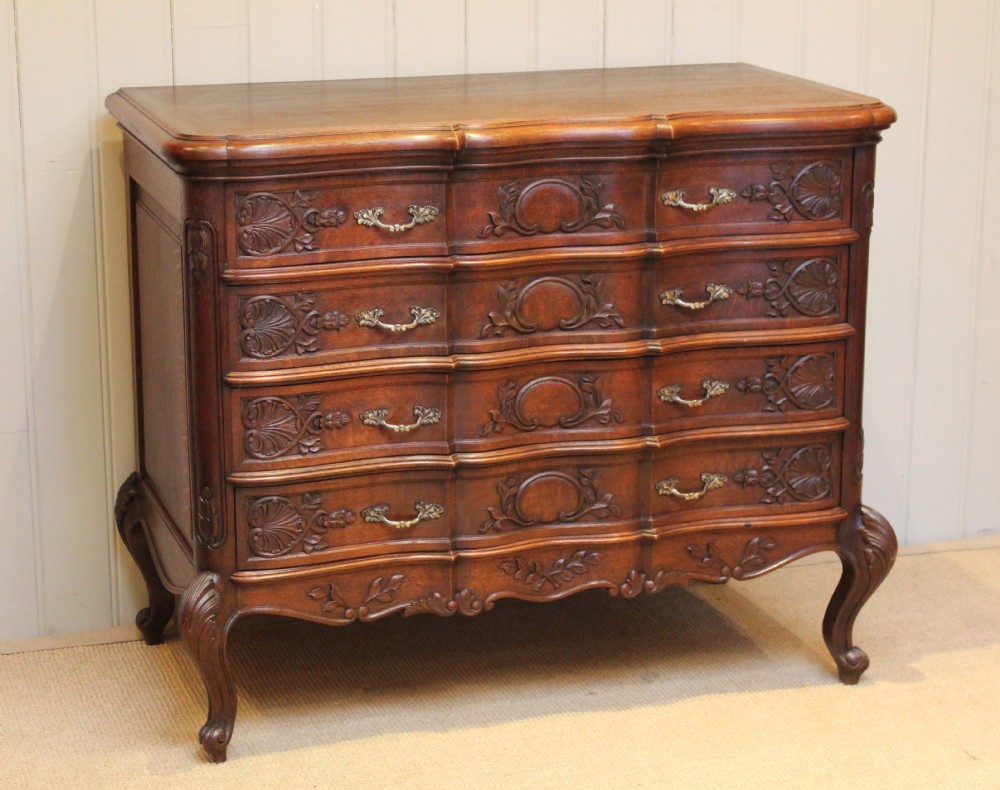 French Oak Chest Of Drawers