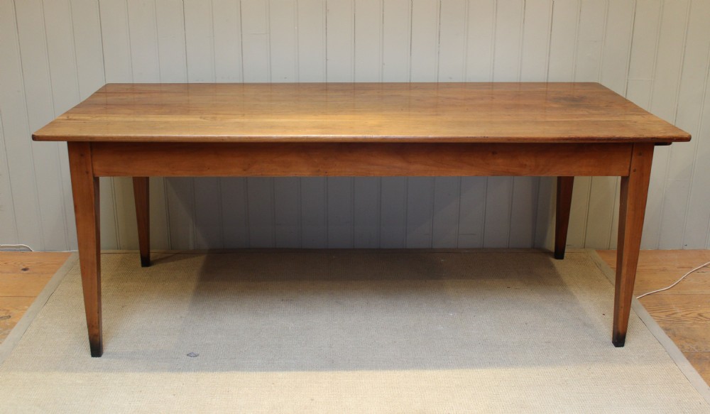 Substantial Cherrywood Farmhouse Table