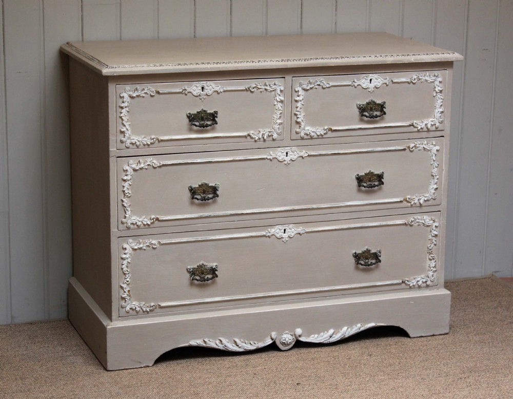 Painted Chest Of Drawers 