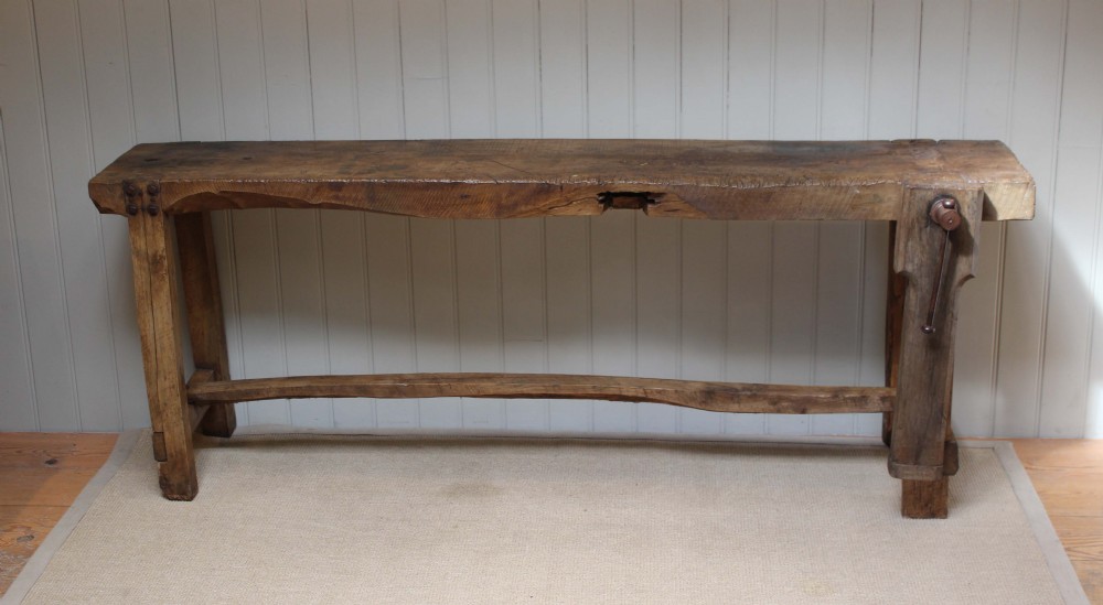 French Chestnut Workbench