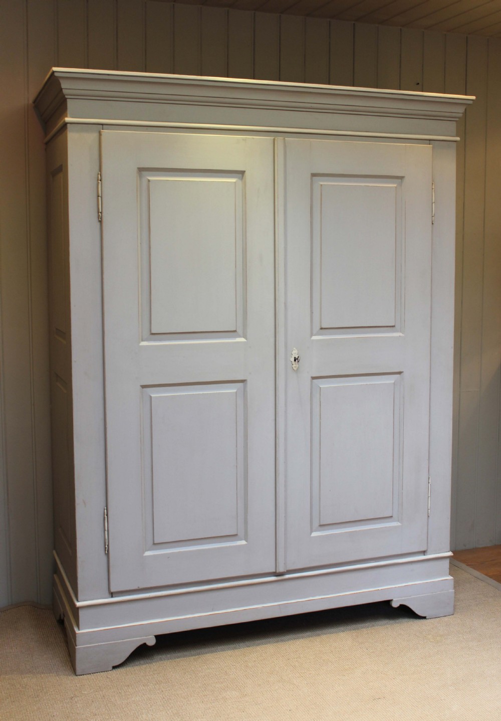 Late 19th Century Continental Painted Wardrobe