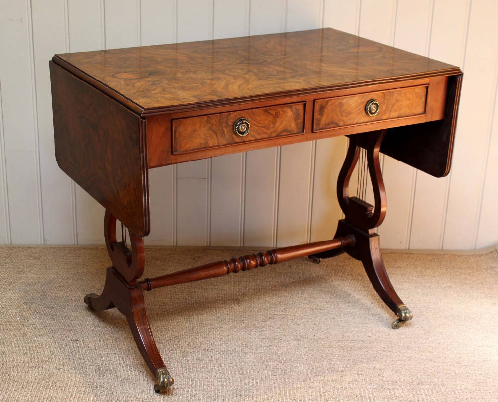 Walnut Sofa Table 