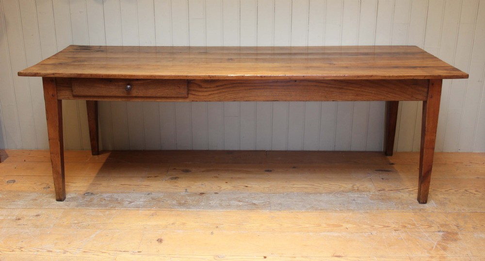 Large Cherrywood Farmhouse Table