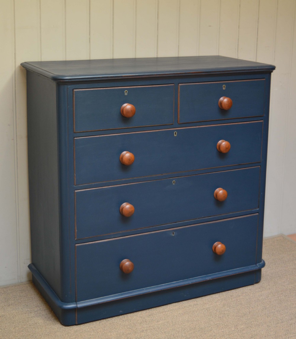  Late 19th Century Painted Chest Of Drawers 