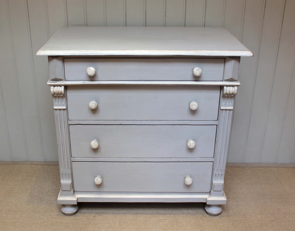 Late 19th Century Painted Chest Of Drawers