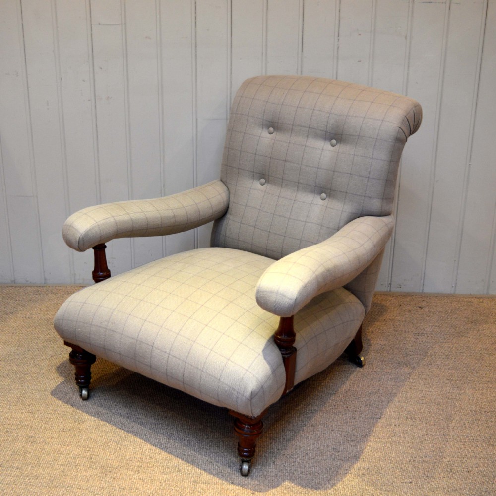 Victorian Low Armchair