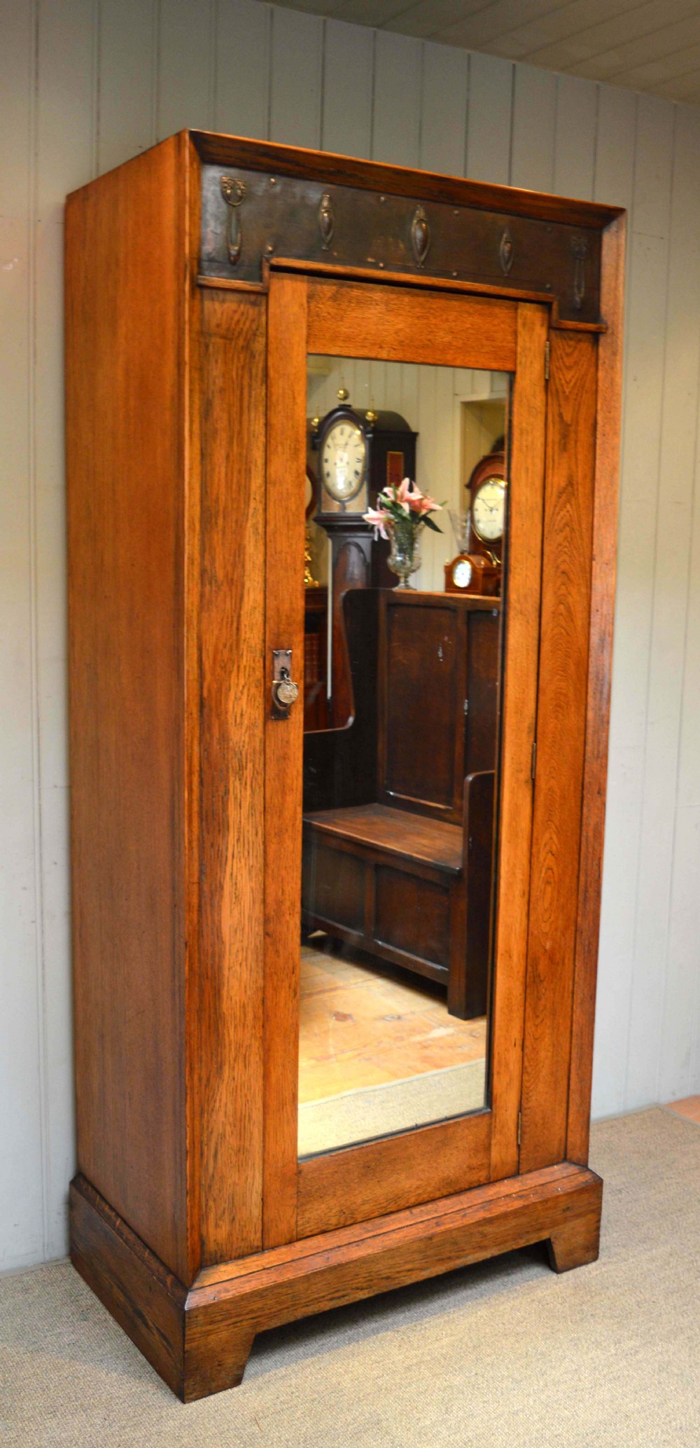 Arts And Crafts Oak Wardrobe