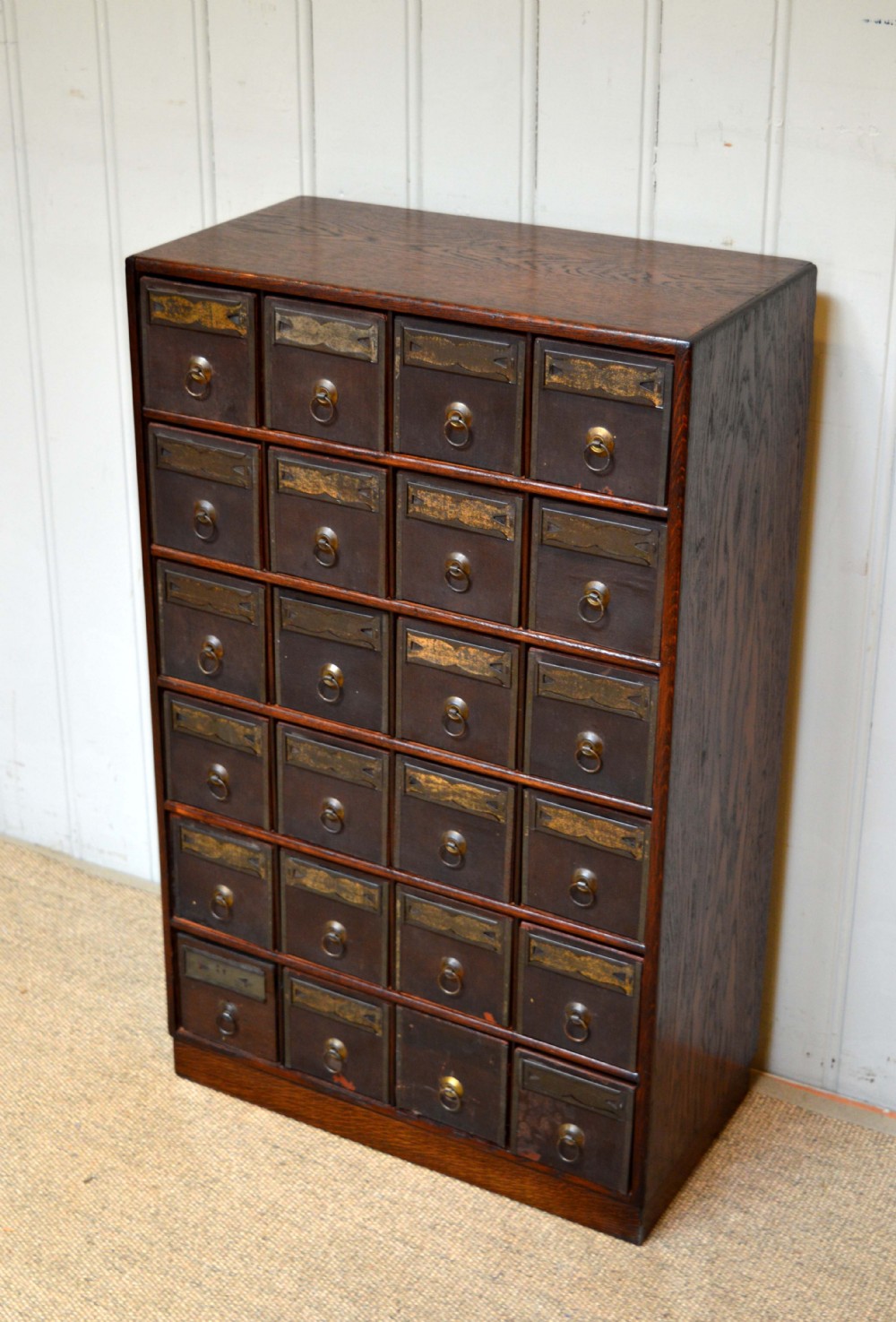 Unusual Set Of Haberdashery Drawers