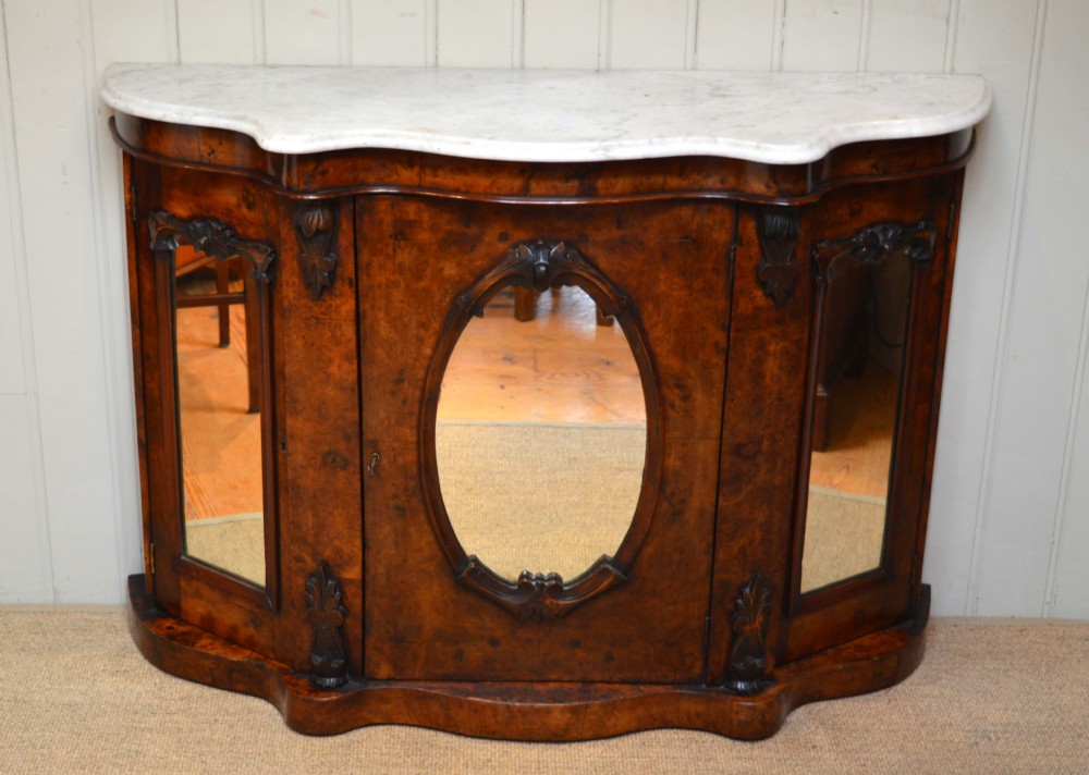 Victorian Walnut Credenza 