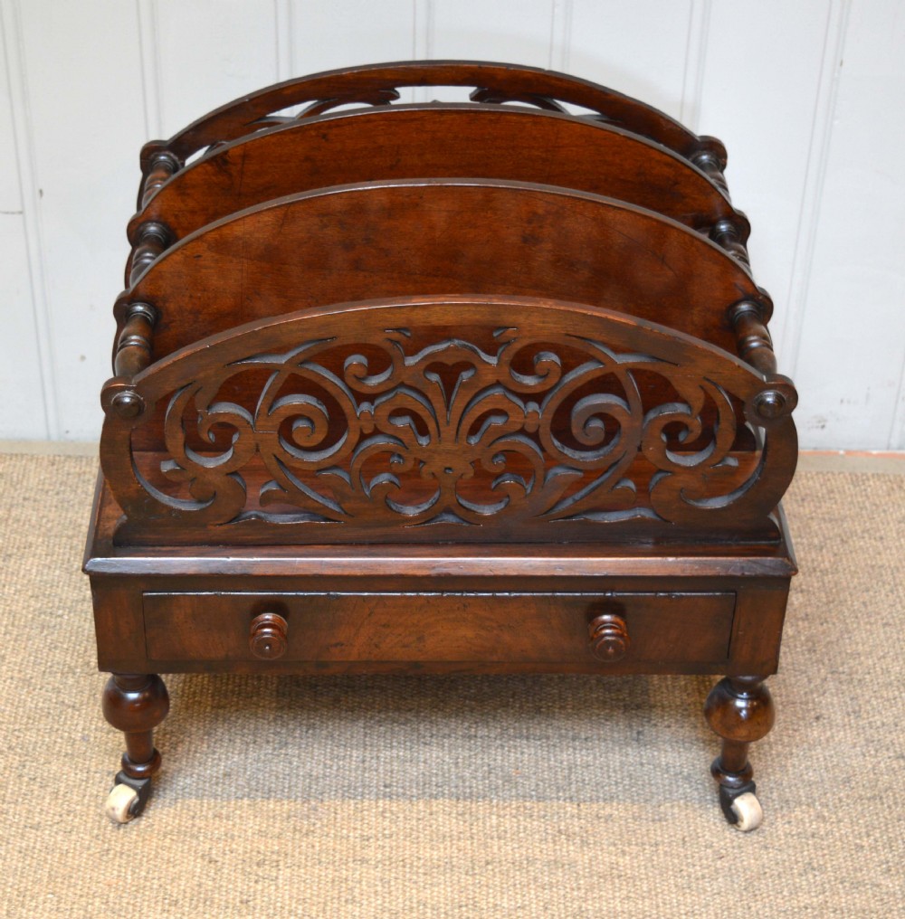 Victorian Rosewood Canterbury