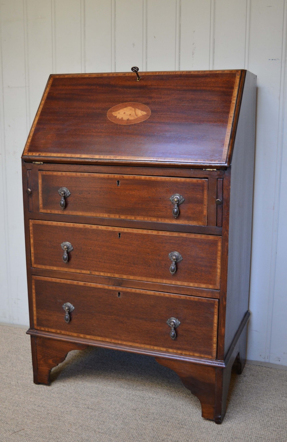 Small Proportioned Mahogany Bureau