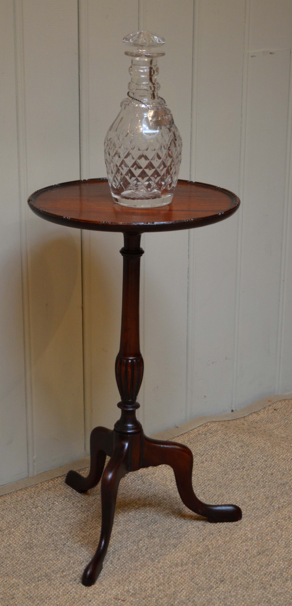 Edwardian Mahogany Wine Table 
