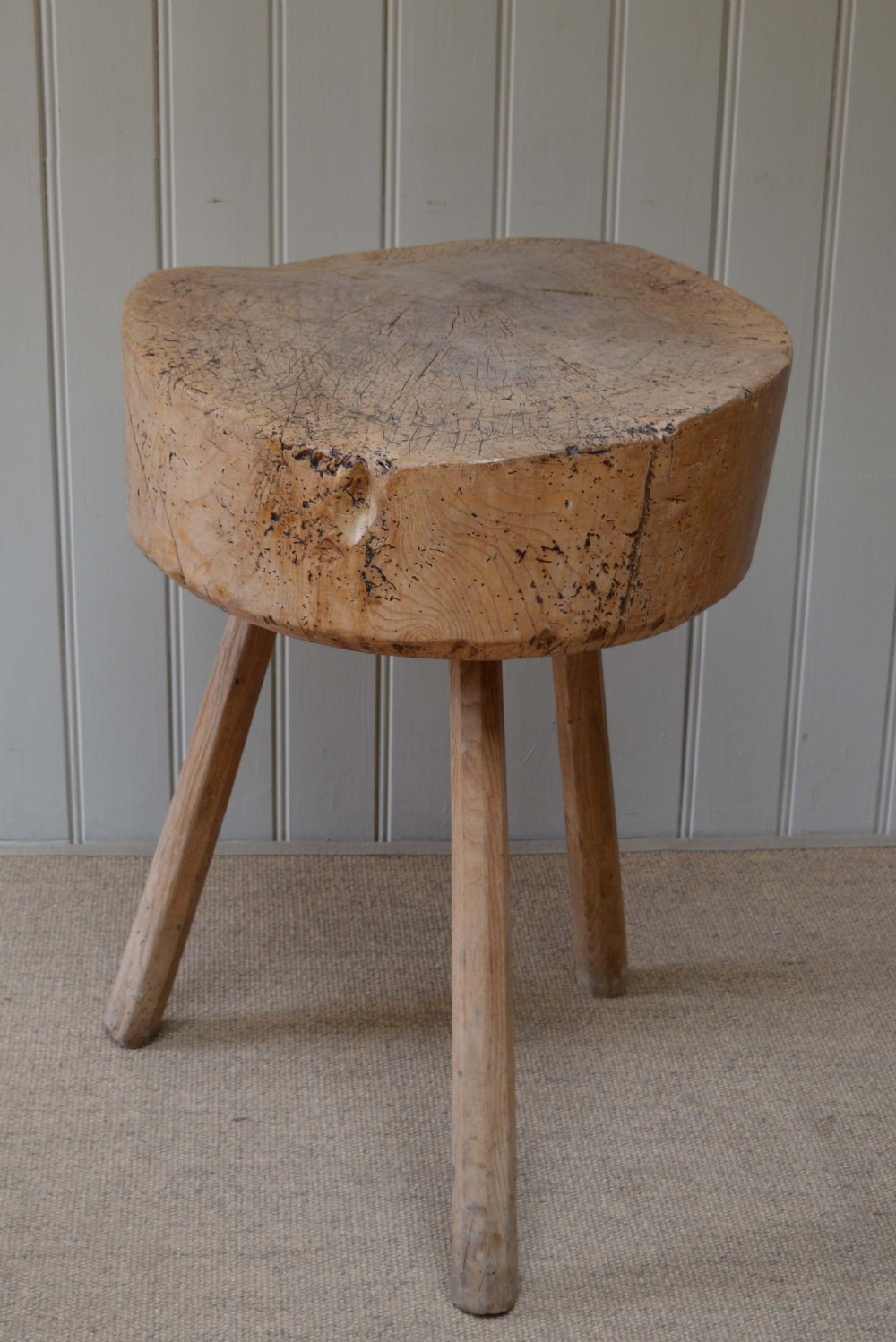 French Country Wooden Chopping Block