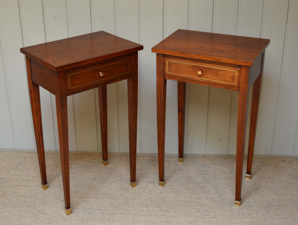 Pair Of French Cherrywood Tables 