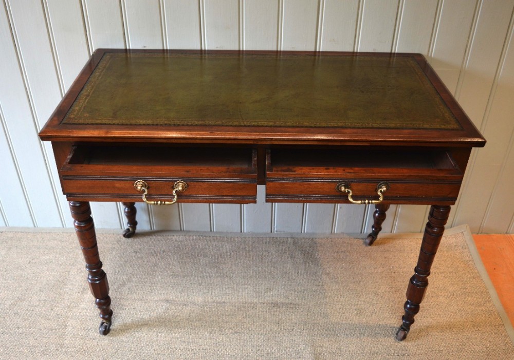 Edwardian Walnut Desk